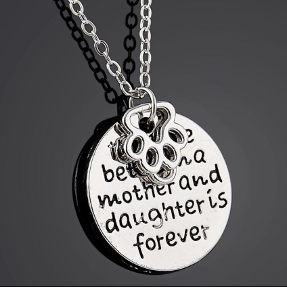 Mother and Daughter Is Forever Necklace - Picture 1 of 5